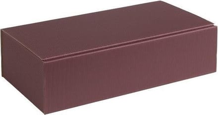 Wijndoos cadeauverpakking karton 36x18,5x9cm BORDEAUX (35 stuks)
