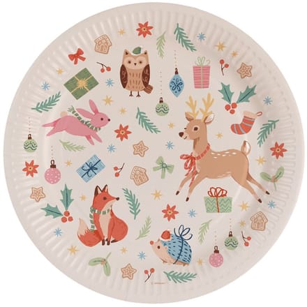 Winter Woodland Borden (8st)