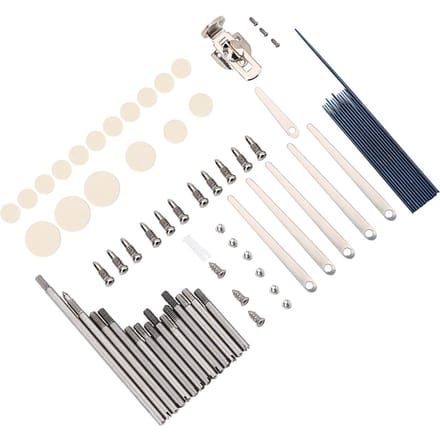 Klarinet Onderhoudsgereedschap Instrument Reparatie Onderdelen Vervangingskit Set white