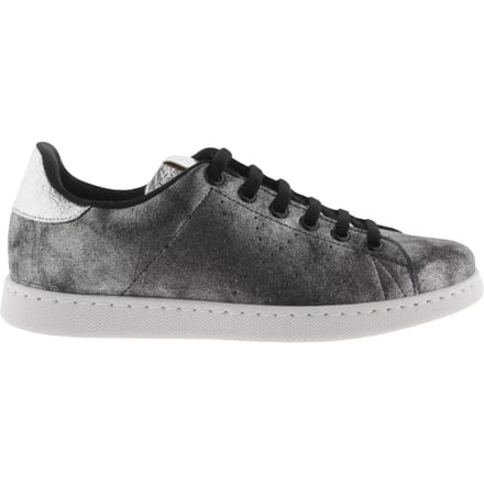 Dames sportschoenen in glanzend metaal Victoria