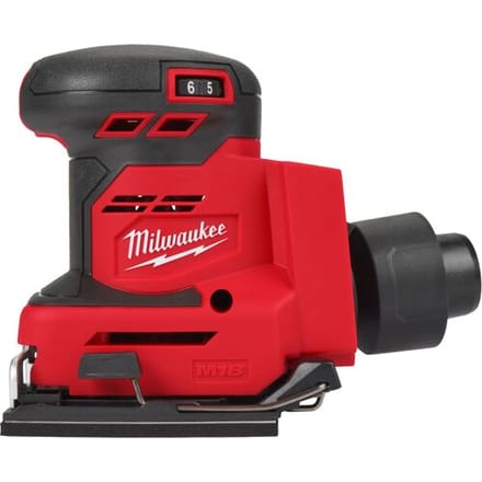 Milwaukee M18 BQSS-0 accu vlakschuurmachine (body) 18V Li-ion 1/4˝