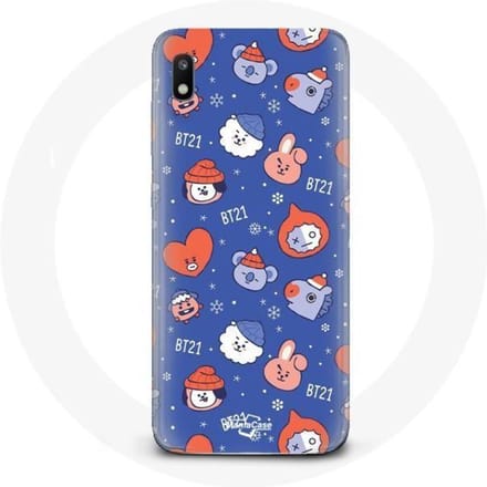 Coque pour Samsung Galaxy A10 BTS Bangtan Sonyeondan BT21 Noël 2023