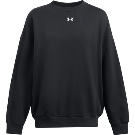 Under Armour Dames Rival Fleece Sweatshirt (Zwart)