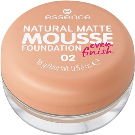 Essence Make-up Natural Matte Mousse Foundation Teint Dames 16 g