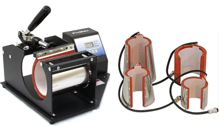 5-in-1 mokpersbundel - zwart - 483ml - gratis papier & tape