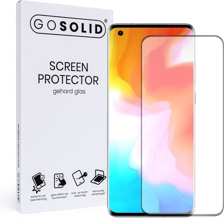 GO SOLID! ® Screenprotector geschikt voor Oppo Reno 6 Pro 5G