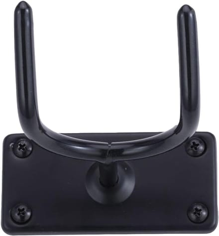 Strijkplank Hanger - Strijkplank Houder - Ruimte Besparen - Multifunctionele Opslag - 10.5x8x9.6cm - Zwart