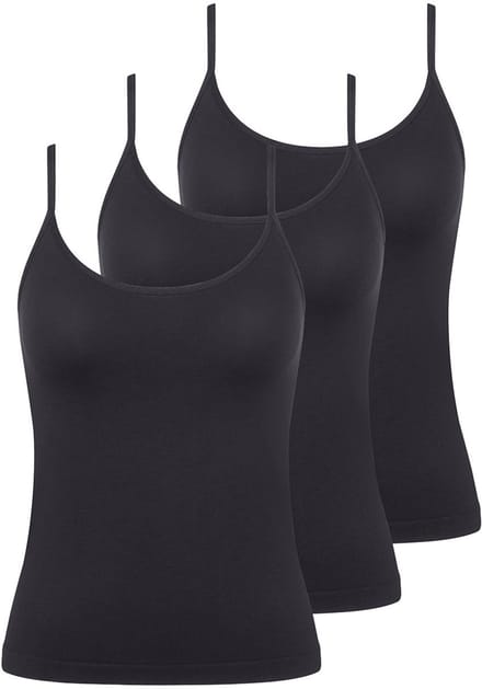 sloggi Dames spaghettitop 3 pack GO Sense