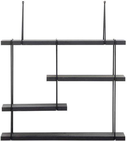 Bloomingville Lewis wandrek zwart 65cm