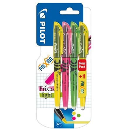 Bonuspak: 4-delige markeerstiftenset »FriXion light« 3+1