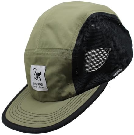 5-panel sportpet - Hardlooppet - Gerecycled - Waterdicht - Fluorvrije DWR-coating - Volwassenen (Olijfgroen)