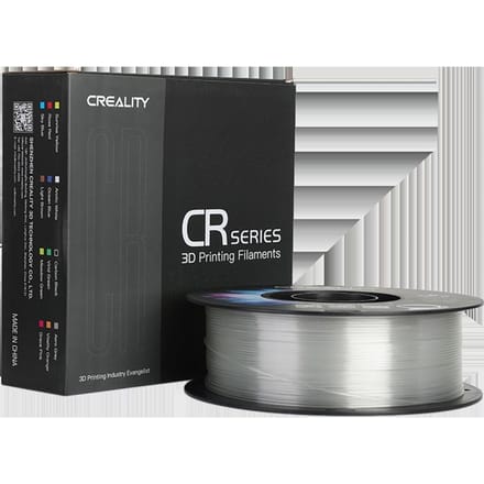 Creality Filament Cr-Petg 1,75 Mm Voor 3D-Printer, Transparant, Hoge Kwaliteit