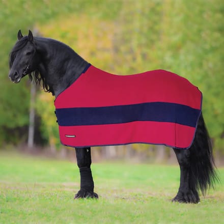 Fleecedeken voor paarden Horsenjoy Jasmine Bordo