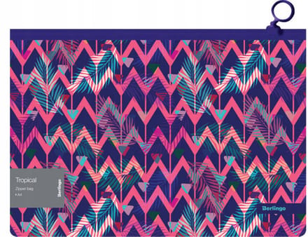 Berlingo Tropical A4-kaart met Rits, 180 micron