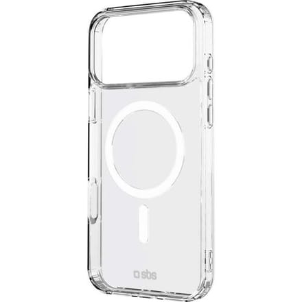 sbs mobile Cover Apple iPhone 17 Pro Max Transparant MagSafe compatible