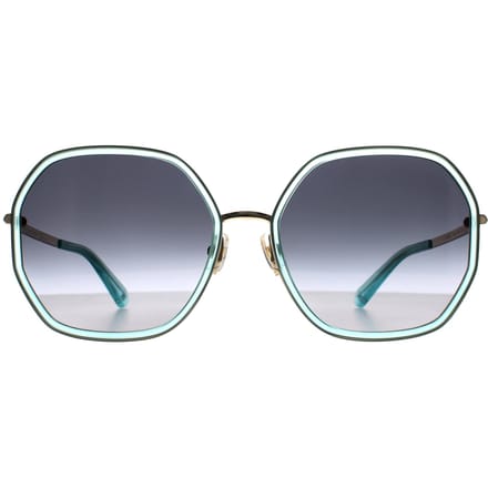 Kate Spade Vierkant Dames Blauw Goud Grijs Verloop Nicola/G/S