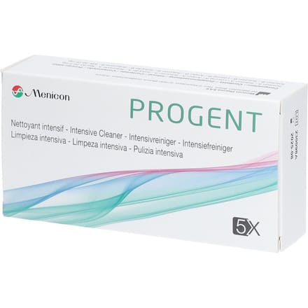 Menicon Progent [5x 5ml typa A + 5x 5ml type B + 1 lenshouder] - lenzenvloeistof