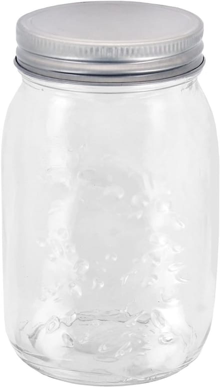 Promobo Bewaarpotten - 450 ml - Glas - Set van 6