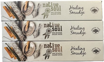 Native Soul - healing smudge - wierook - 3 stuks