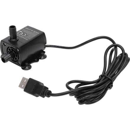 Dompelpomp Aquarium Fontein met Stroomregeling Functie USB Interface DC 5V 4.8W 300L/u Opvoerhoogte 300cm voor