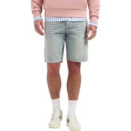 No Excess Short denim relaxed stone used denim