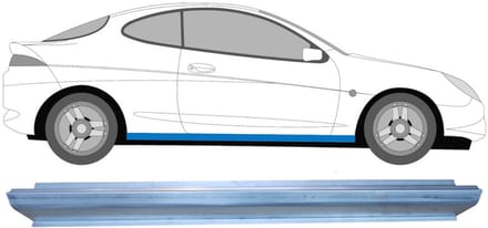 Reparatie dorpel voor Ford Puma 1997-2002 / Rechts