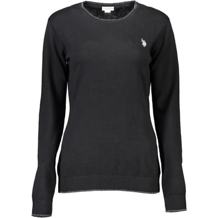 U.S. POLO ASSN. Zwarte Katoenen Sweatshirt