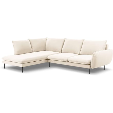 Hoekbank Vienna links velvet | Cosmopolitan Design