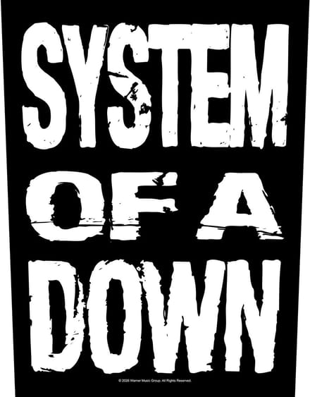 System of a Down - Stacked Logo - Rugpatch