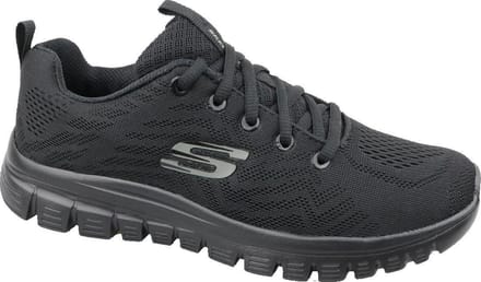 Skechers Sport GRACEFUL GET CONNECTED Sneakers Damesschoenen Zwart
