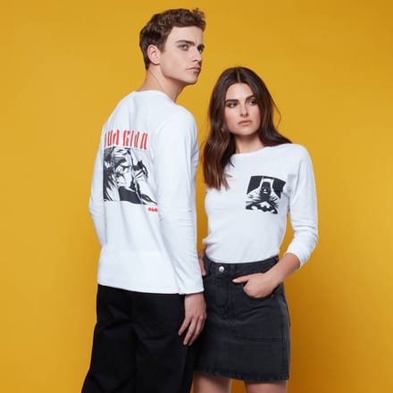 Guardian Long Sleeved T-Shirt - White - S