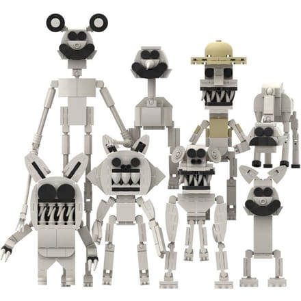 Zoonomaly Dierentuin Blokken Figuur Speelgoed Zoonomaly Blokkenset Horror Spel Figuur Zoonomaly Baksteen Bewaker Kat Koala Monster Dieren Bouwen
