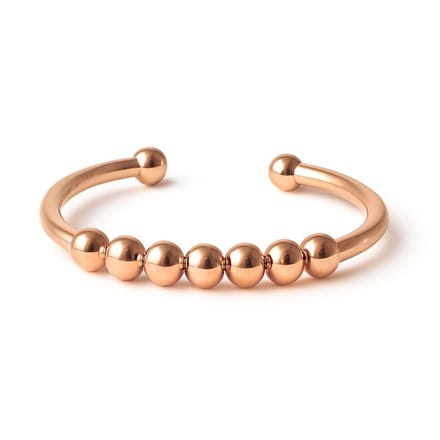 Anxiety Ring - Stress Ring - Fidget Ring - Anxiety Ring For Finger - Draaibare Ring Dames - Spinning Ring - Spinner Ring - (RVS) Rosé Goud