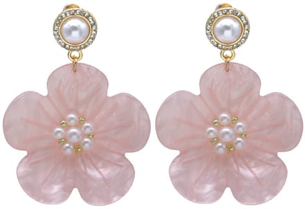 Dames oorbellen - Bloemvormig - Elegant - Lichtgewicht - 5.5x3.5cm