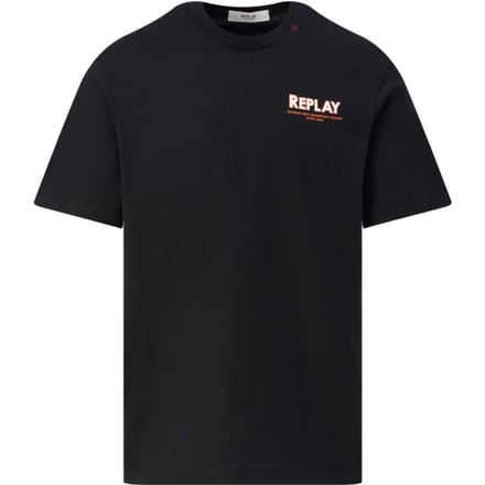 Regular Fit T-shirt met logo-stiksel