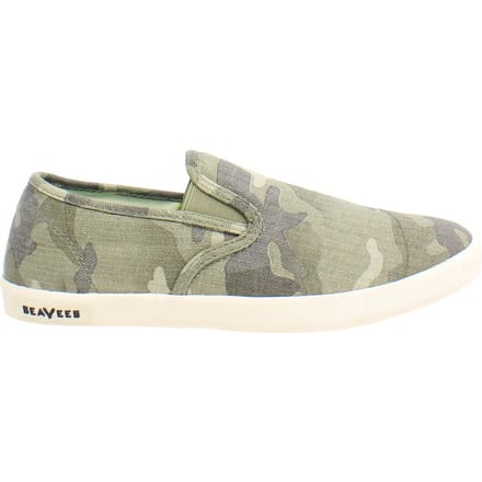 Seavees Baja Saltwash Dames Groene Plimsolls