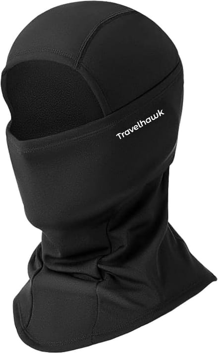 Travelhawk Balaclava - Helmmuts - Motor/Scooter Bivakmuts - Zwart