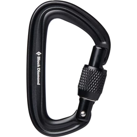Black Diamond LiteForge Screwgate Karabijn - Zwart