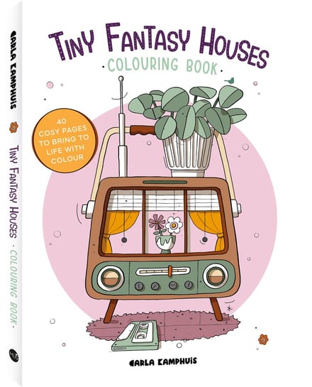 Kleurboek MUS Tiny Fantasy Houses