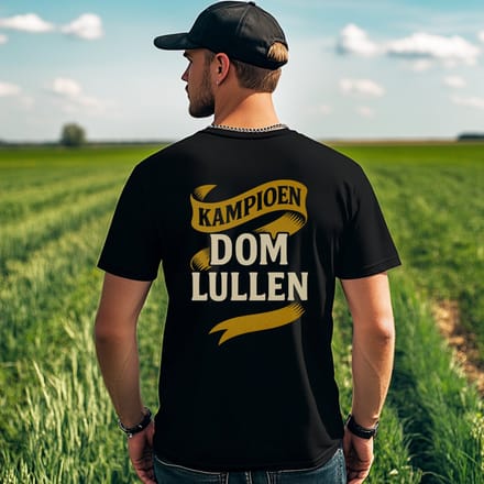 AGRIFANS® Kampioen Dom Lullen - Heren T-shirt - M