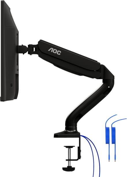 AOC AS110DX flat panel bureau steun 81,3 cm (32') Zwart