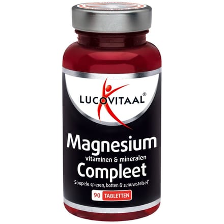lucovitaal - Magnesium, Vitaminen & Mineralen Compleet 90 Tabletten