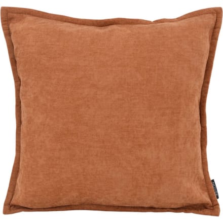 NOVÉE Sierkussen chenille piped terra | 45 x 45 cm | polyester