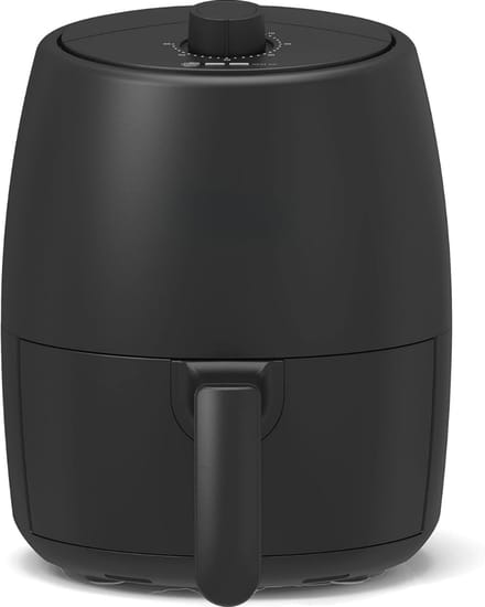 RVV® Mini Airfryer - Heteluchtfriteuse - Airfryer - Zwart - 22cm x 28cm x 27cm