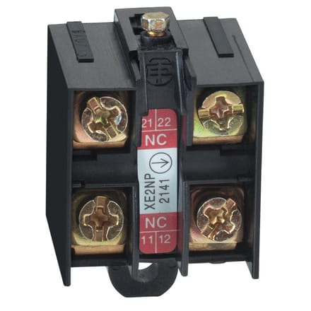 Schneider Electric Osiswitch Hulpklemmenblok - XE2NP2141 - E2F3D