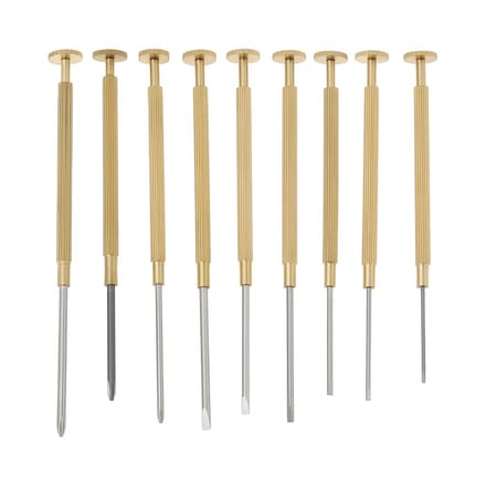 Dailygoods - 9 Stuks Horloge Reparatie Schroevendraaier Set