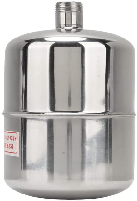 Druk TANK - Waterpomp Accessoire - Stabiel Pompen - Roestvrij Staal - 2L - Zilver