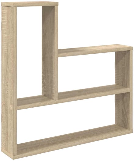vidaXL - Wandplank - Sonoma - Eiken - 60 - x - 11 - x - 60 - cm