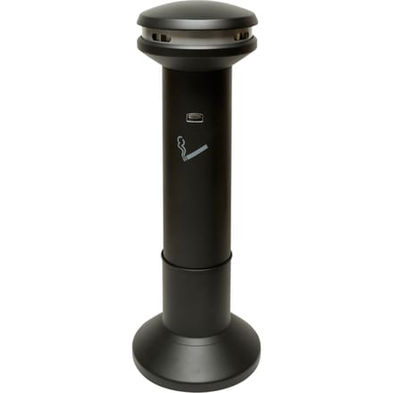 Asbak Rubbermaid Infinity XL staand zwart