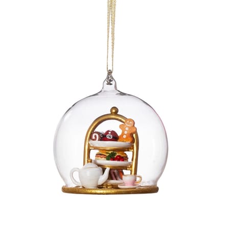 High tea dome kerstbal - Sass & Belle